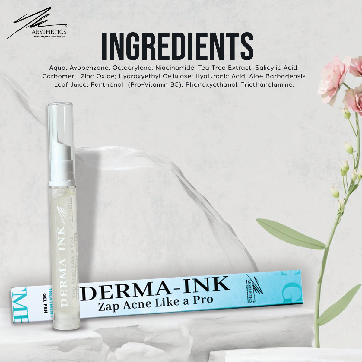 DERMA-INK – Zap Acne Like a Pro