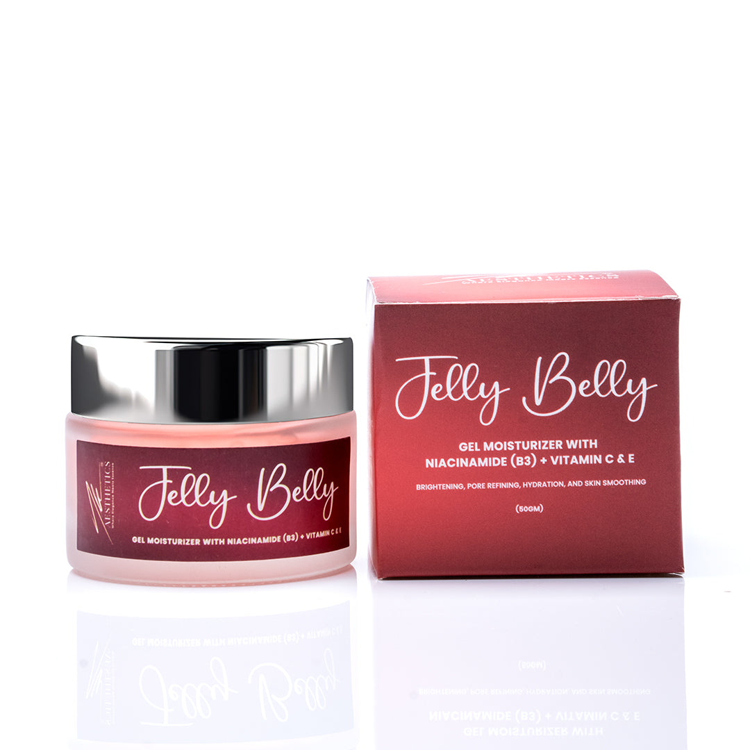 Jelly Belly - Niacinamide (B3) + Vitamin C & E - Gel Moisturizer - 50gm