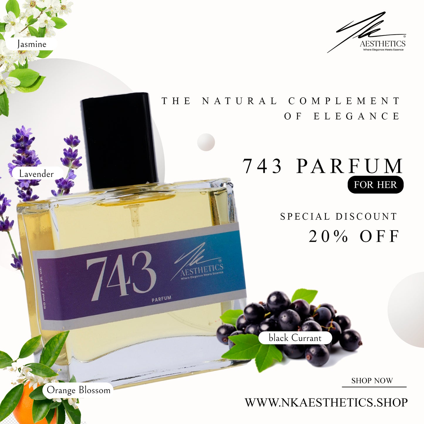 743 - For Her - Parfum - 50Ml